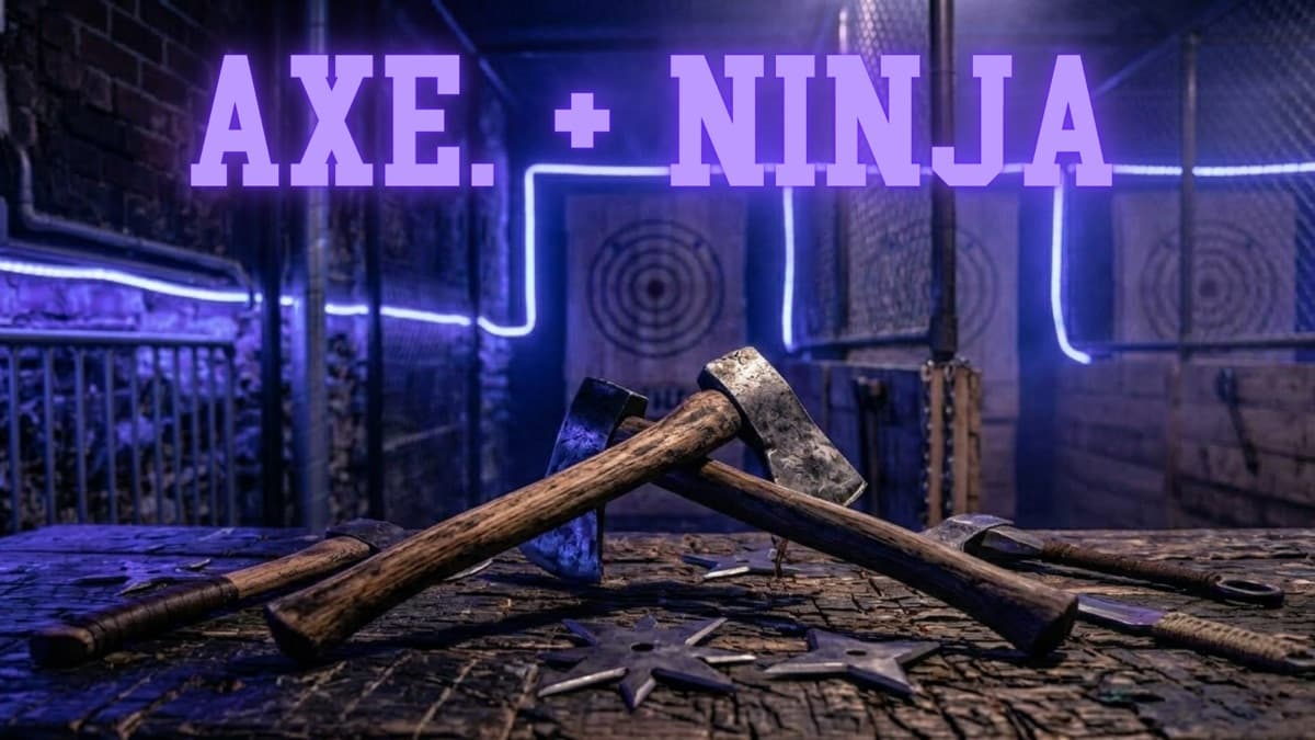 Ninja + Axe Throwing