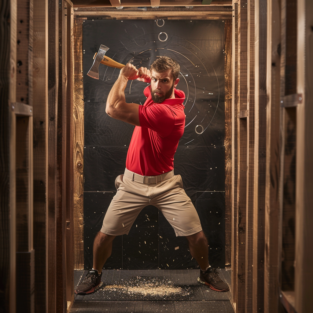 Nueva experiencia única en Tenerife Sur con Axe Throwing Tenerife! Lánzate a una emocionante aventura de lanzamiento de hacha|2024|